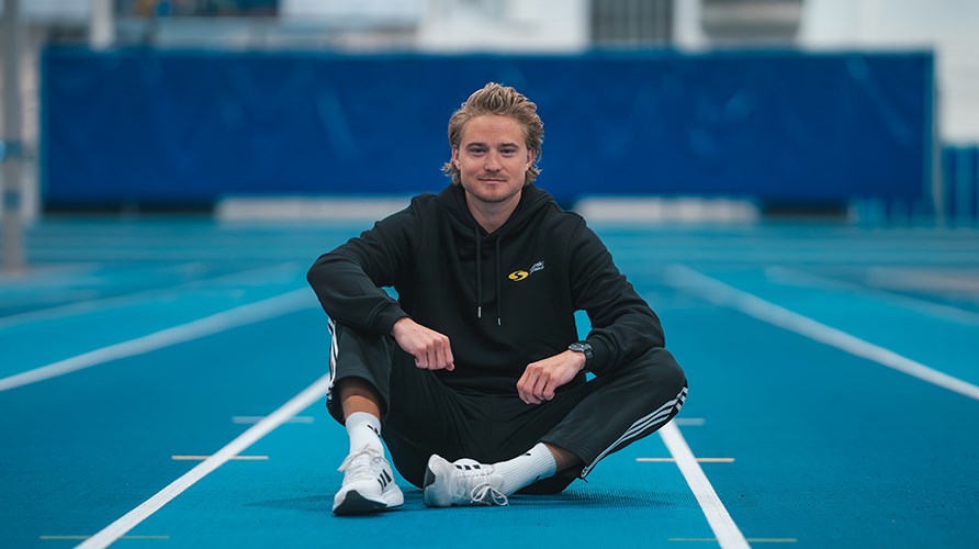 Friidrottaren Fredrik Samuelsson. 